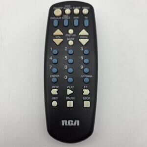 RCA RCU 404 Remote Control For TV/VCR/DVD - Tested - Genuine - Ships Out Fast